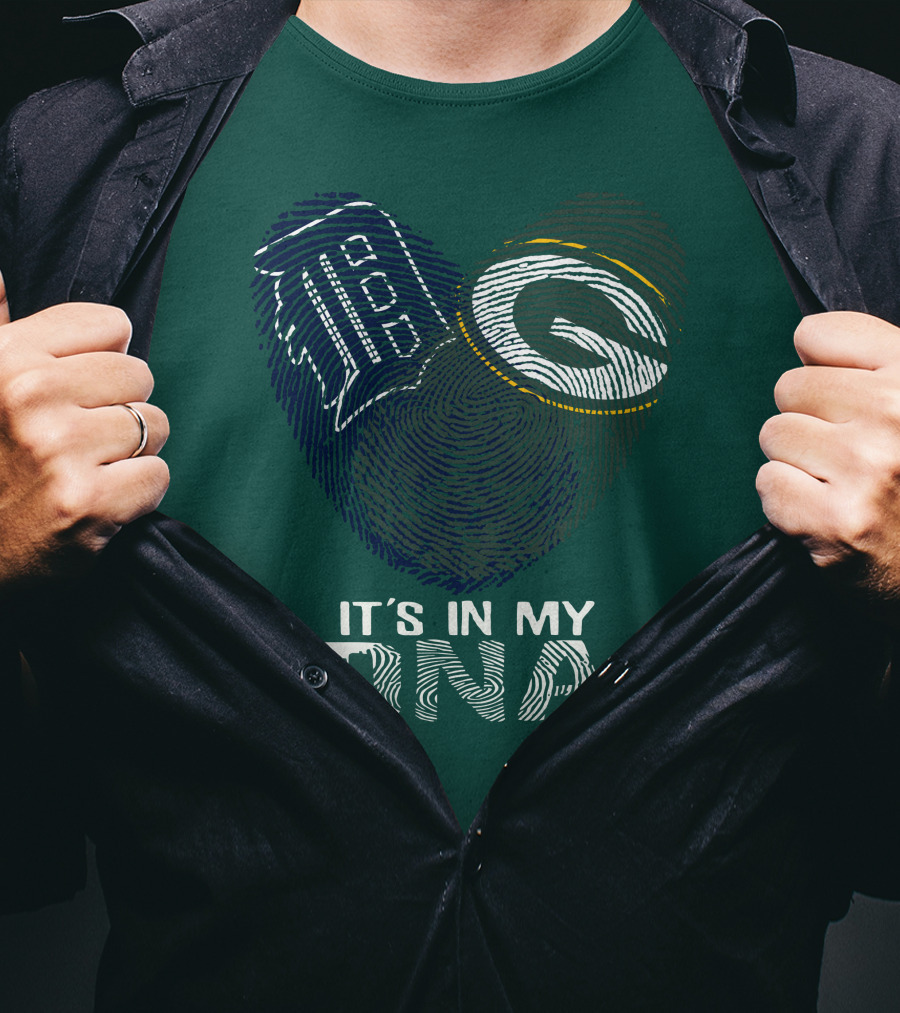 It's In My Dna Green Bay Packers 86 T-Shirt