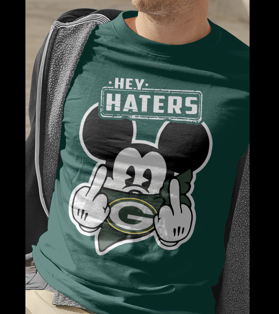 Hey Haters Mick Green Bay Packers T-Shirt