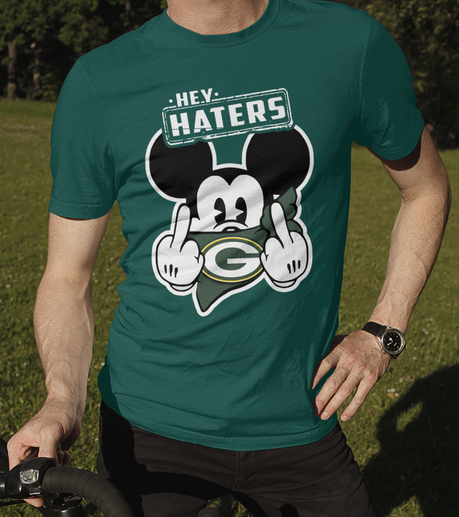 Hey Haters Mick Green Bay Packers T-Shirt