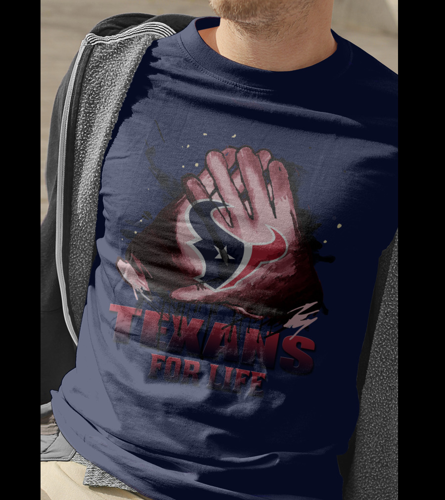 Texans For Life Houston 47 T-Shirt