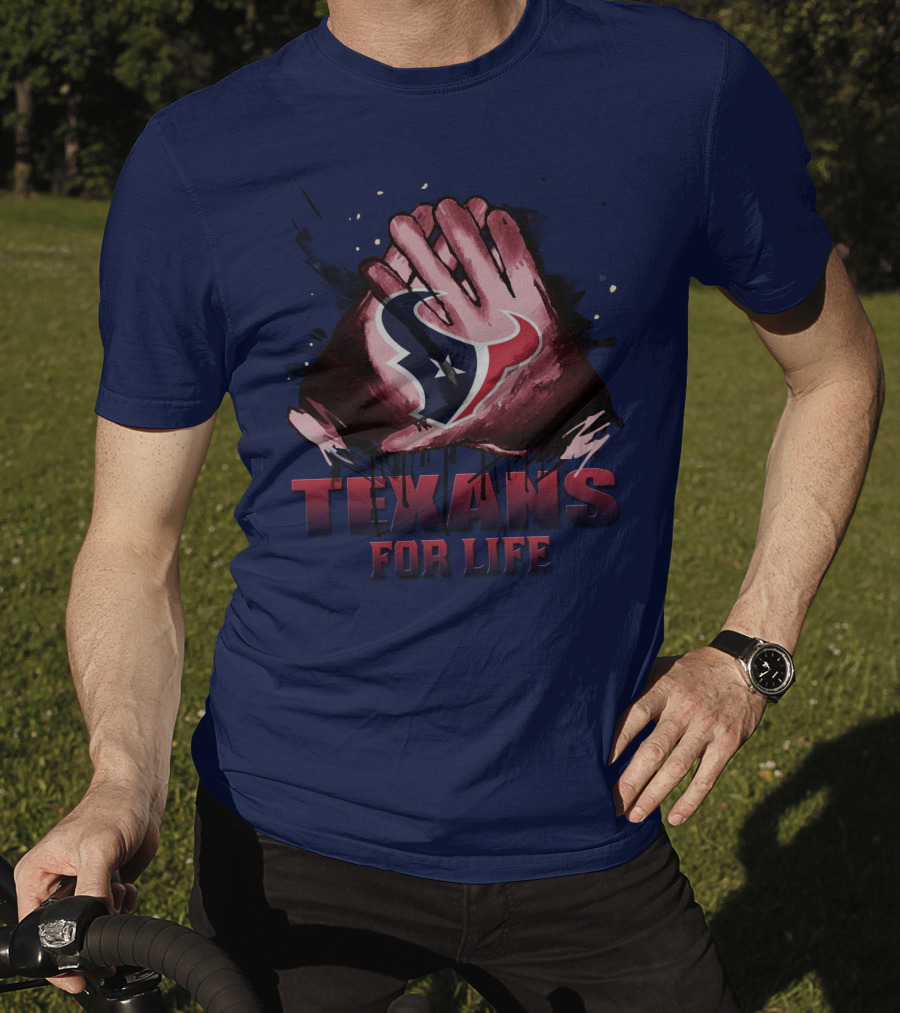 Texans For Life Houston 47 T-Shirt