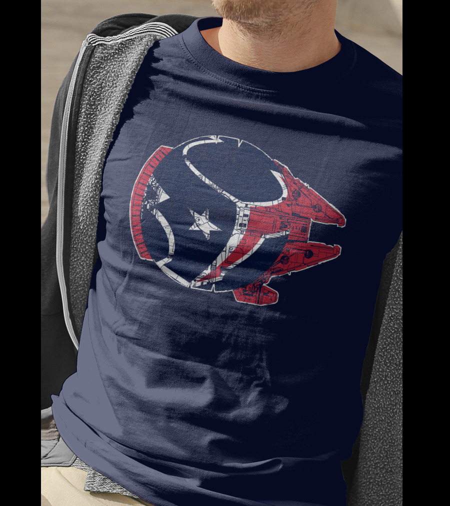 Houston Texans 76 Starship Tribute T-Shirt