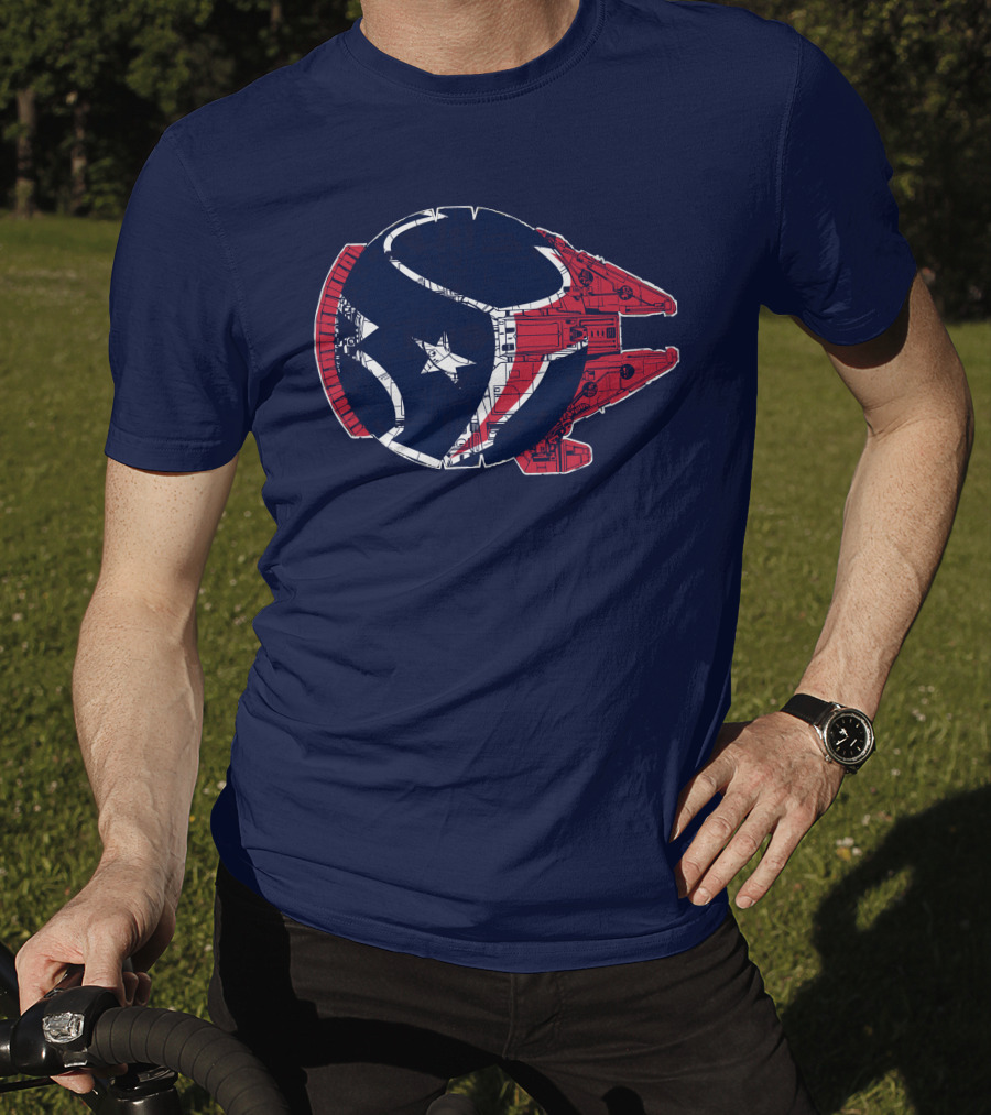 Houston Texans 76 Starship Tribute T-Shirt