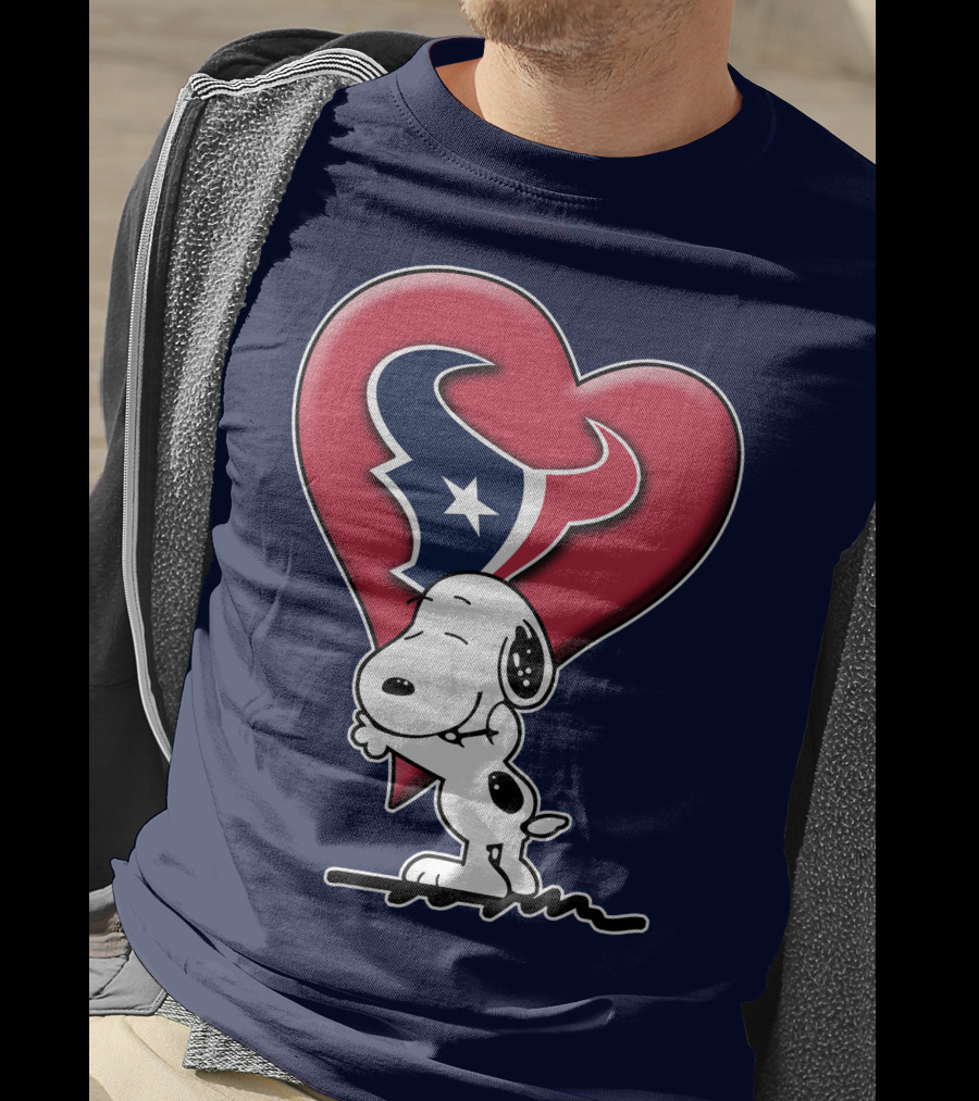 Snp Houston Texans Heart Embrace T-Shirt