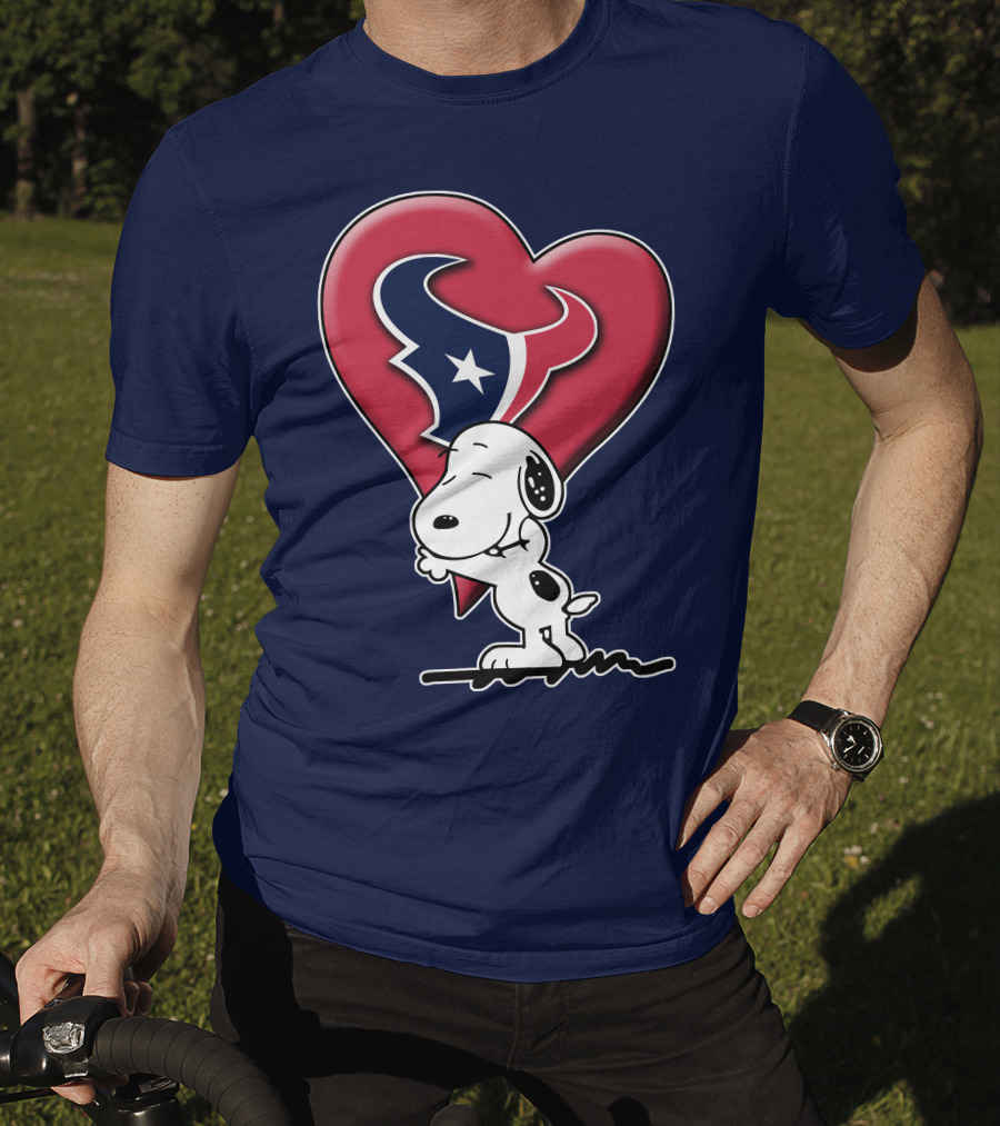 Snp Houston Texans Heart Embrace T-Shirt