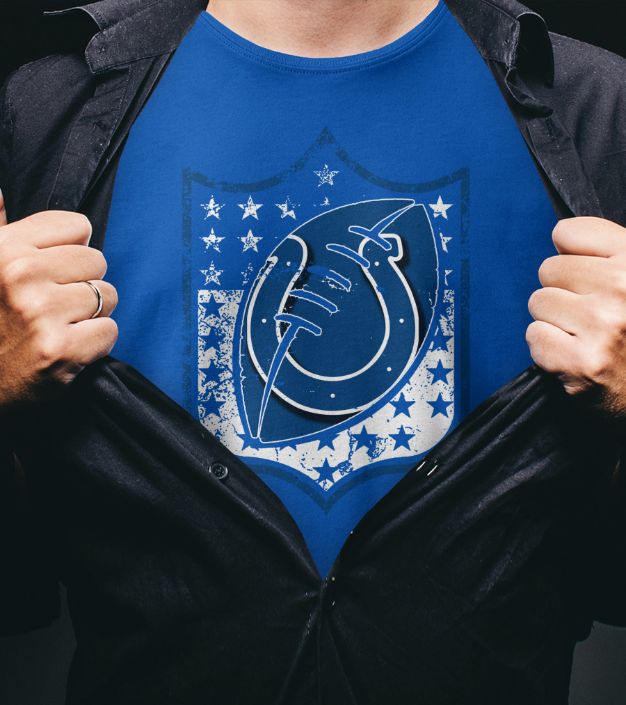 Indianapolis Colts Football Stars Shield T-Shirt