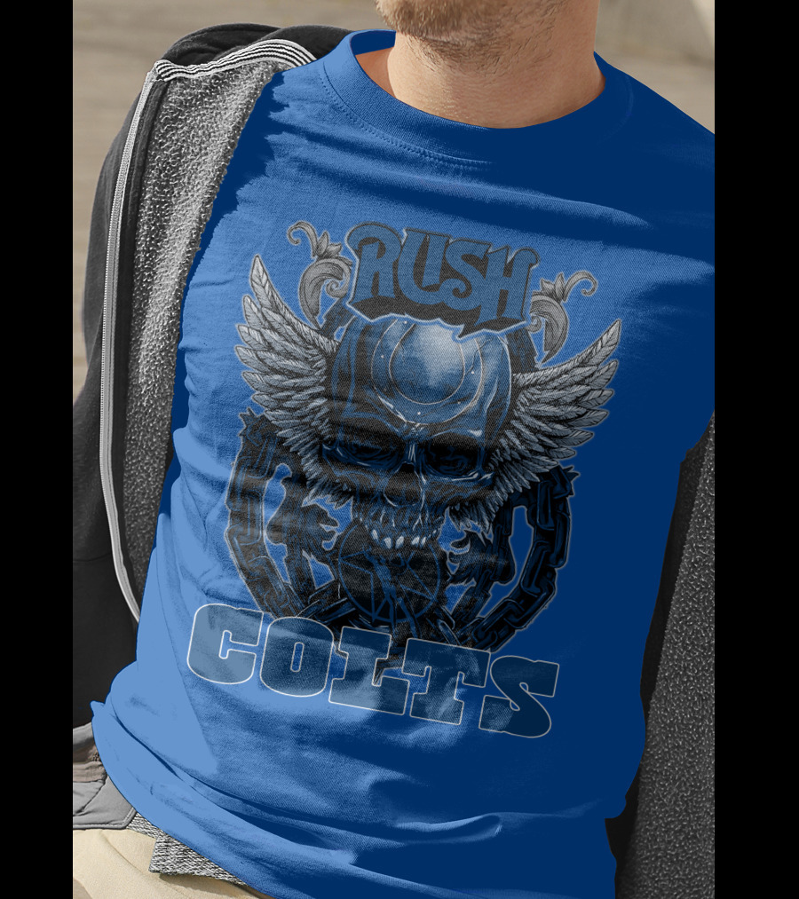 Rush Colts Skull Wings T-Shirt