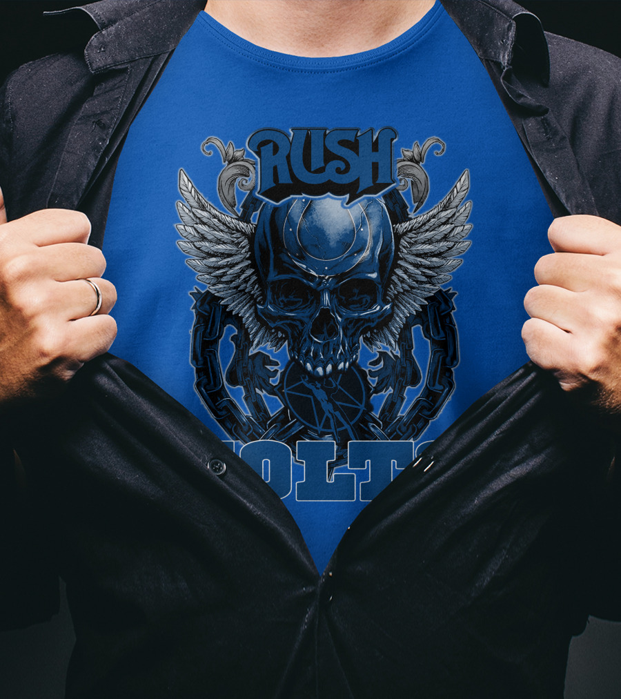 Rush Colts Skull Wings T-Shirt