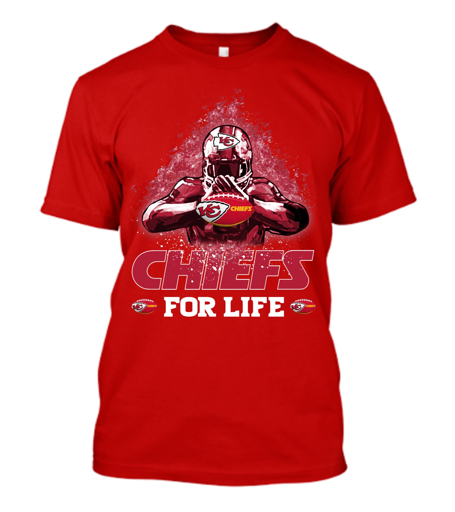 Chiefs For Life Kansas City Chiefs T-Shirt