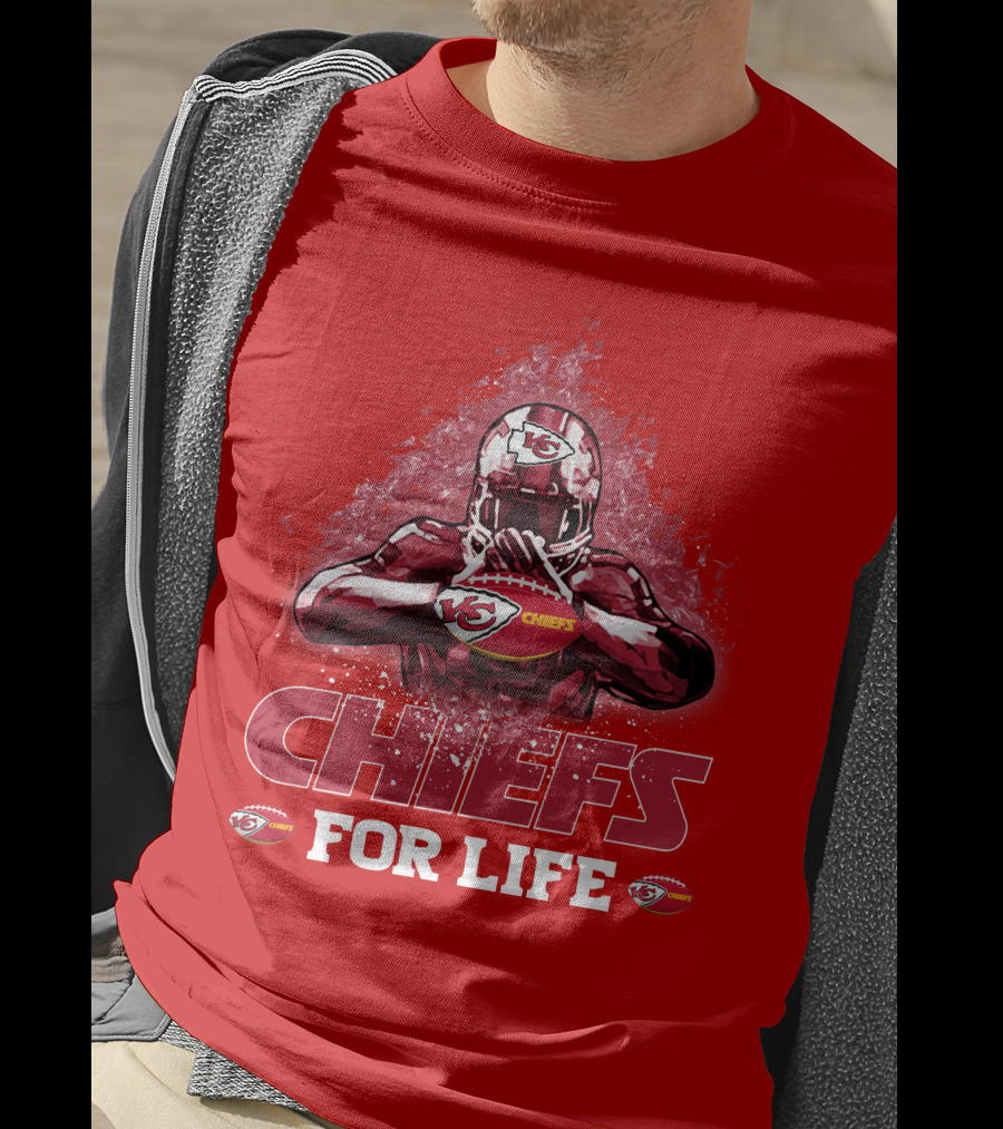 Chiefs For Life Kansas City Chiefs T-Shirt