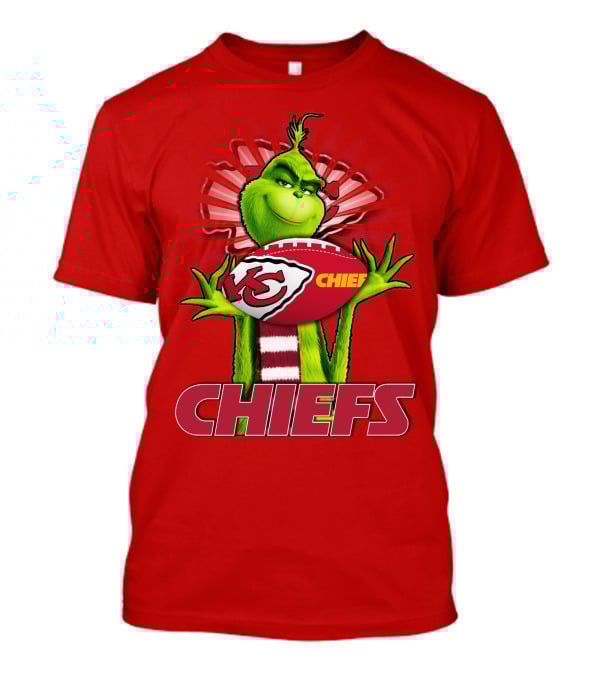 Grinch Chiefs Football KC T-Shirt