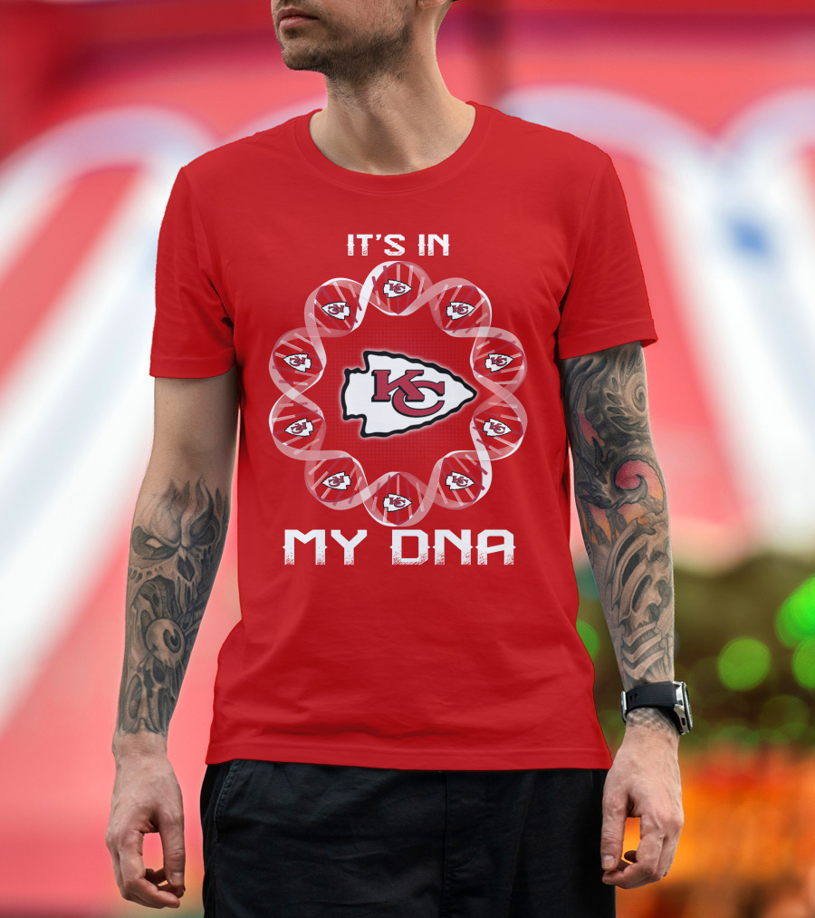Kansas City Chiefs It's In My Dna T-Shirt
