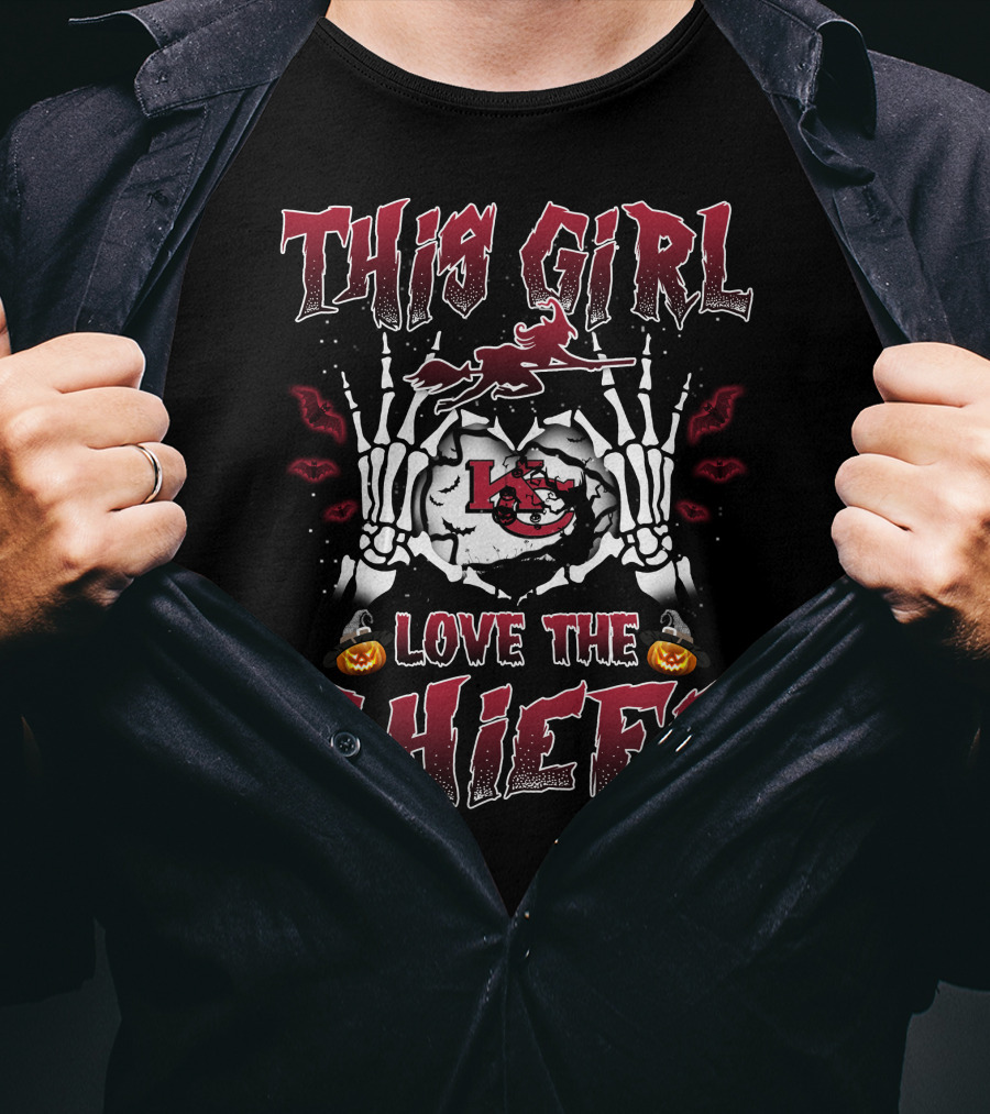 This Girl Love The Chiefs Kansas City Chiefs T-Shirt