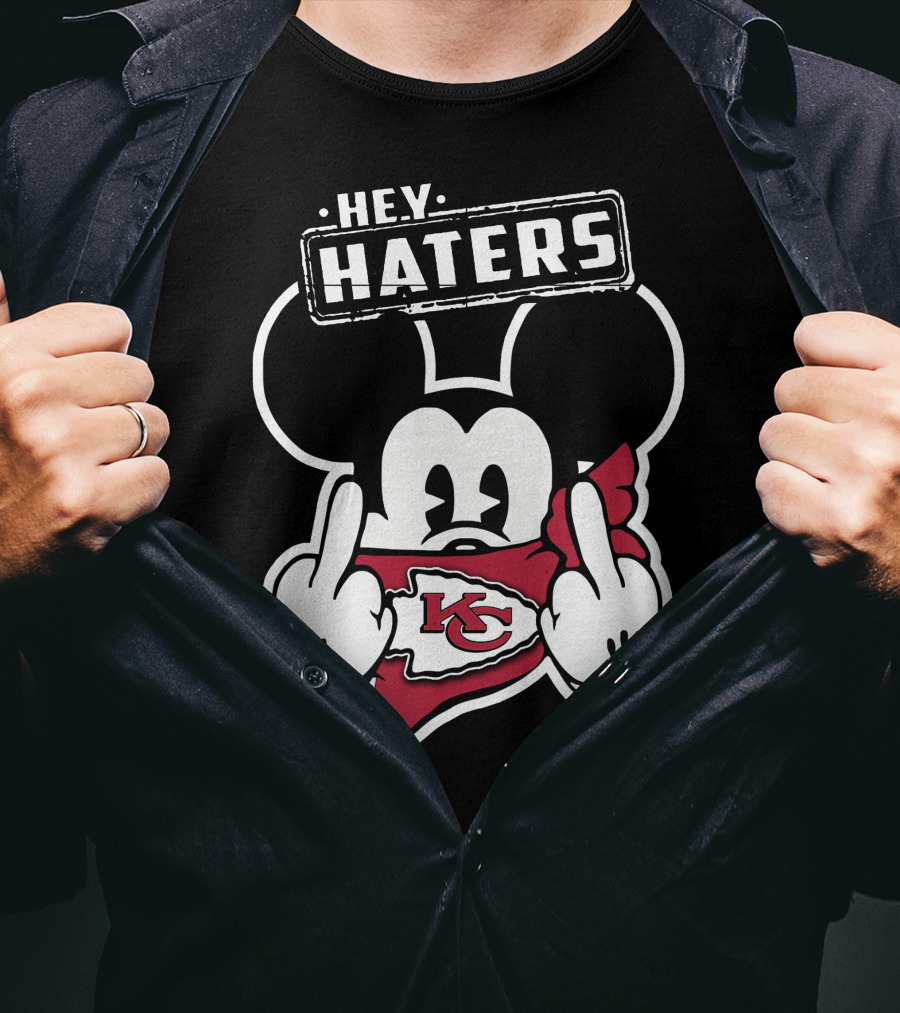 Hey Haters Mick Kansas City Chiefs T-Shirt