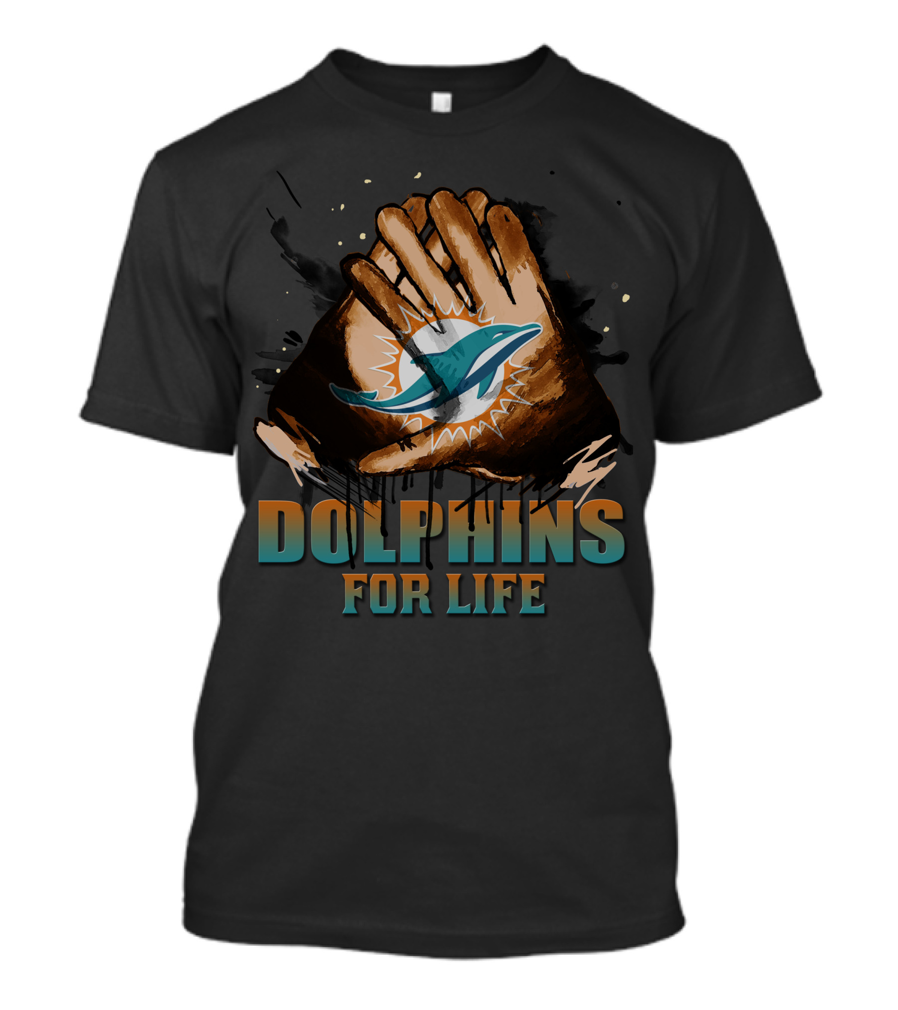 Miami Dolphins For Life T-Shirt