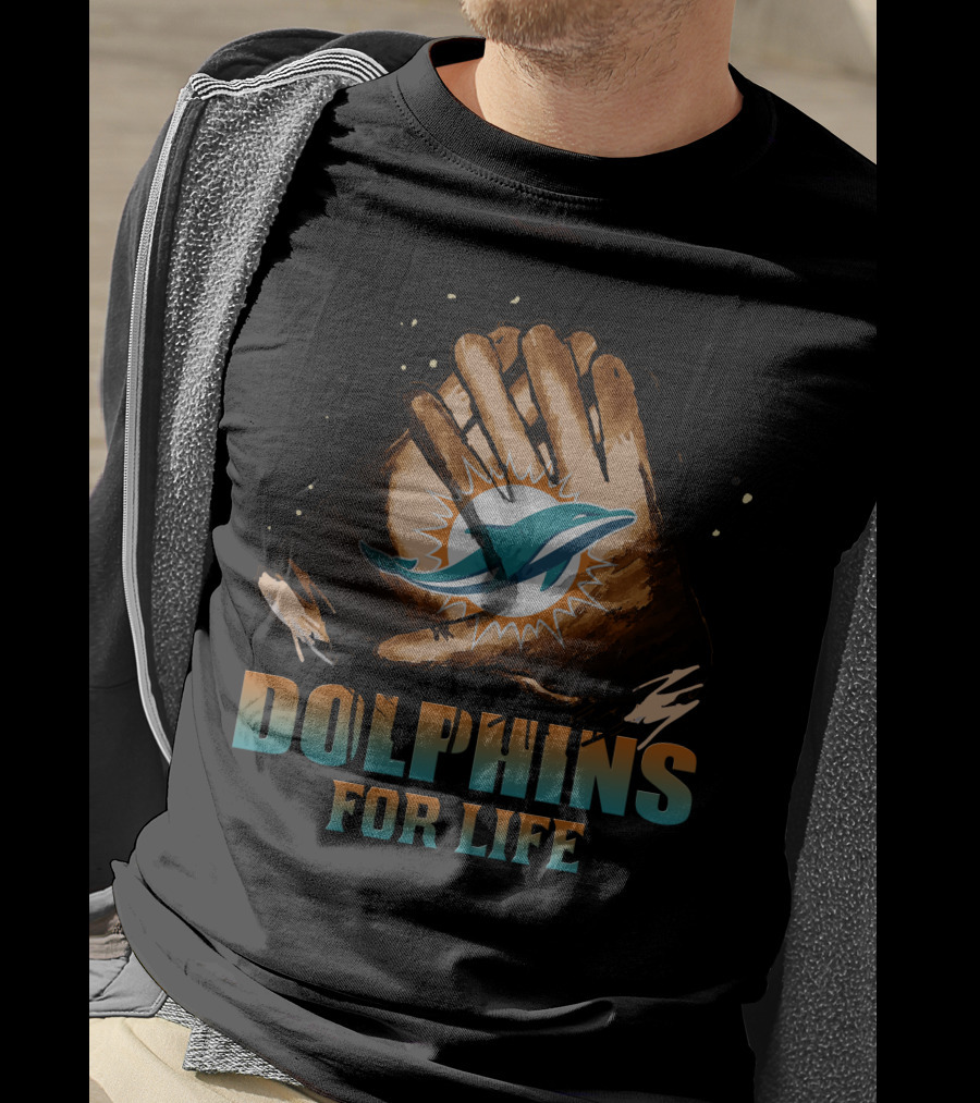 Miami Dolphins For Life T-Shirt