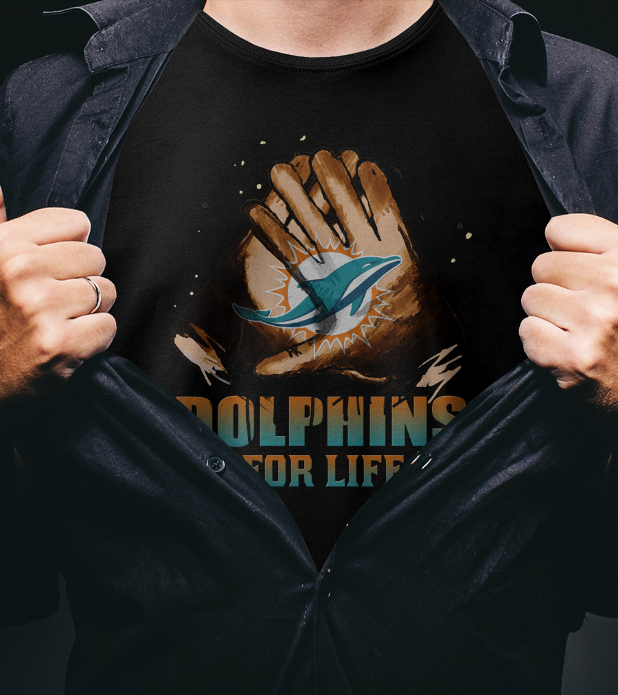 Miami Dolphins For Life T-Shirt