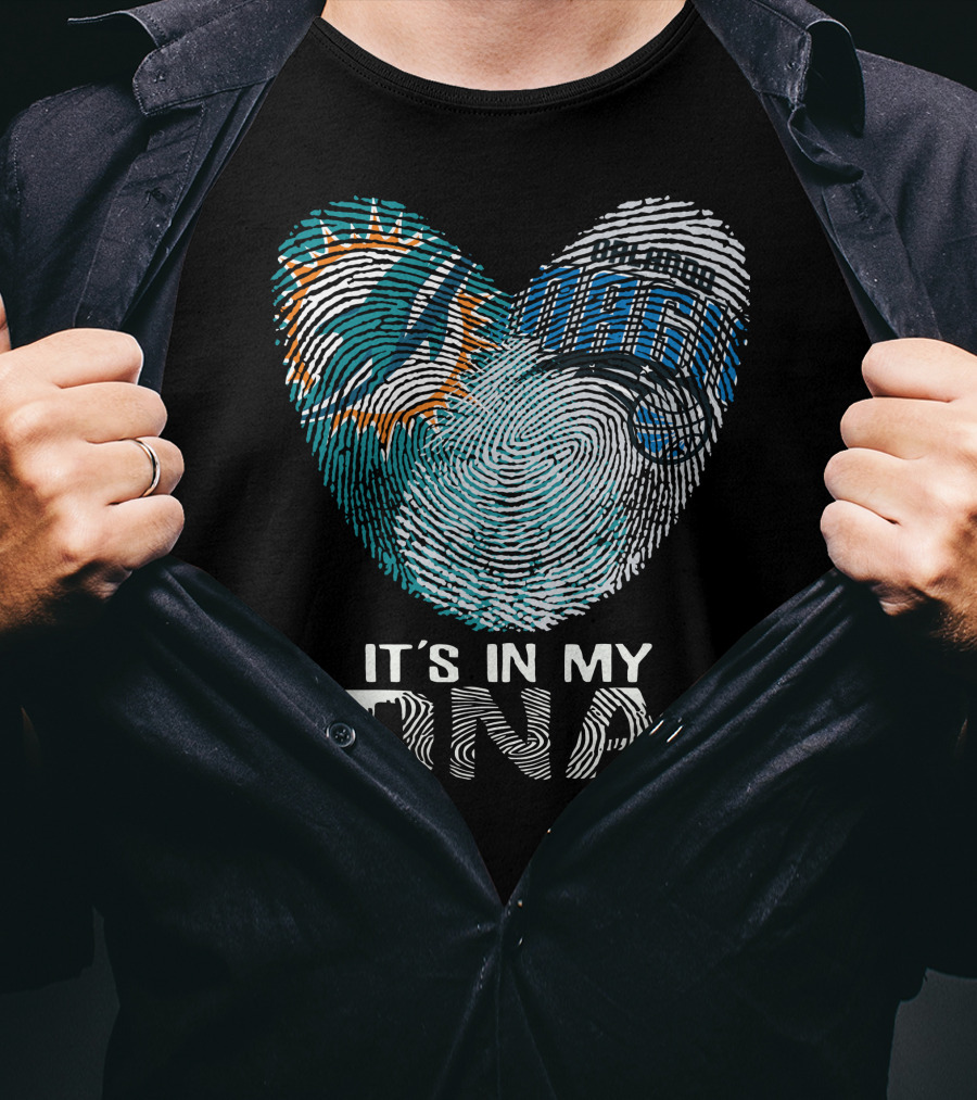Miami Dolphins Orlando Magic It's In My Dna T-Shirt