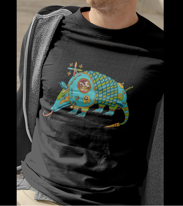 AlphaPod Armadillo Mechanized Animal T-Shirt