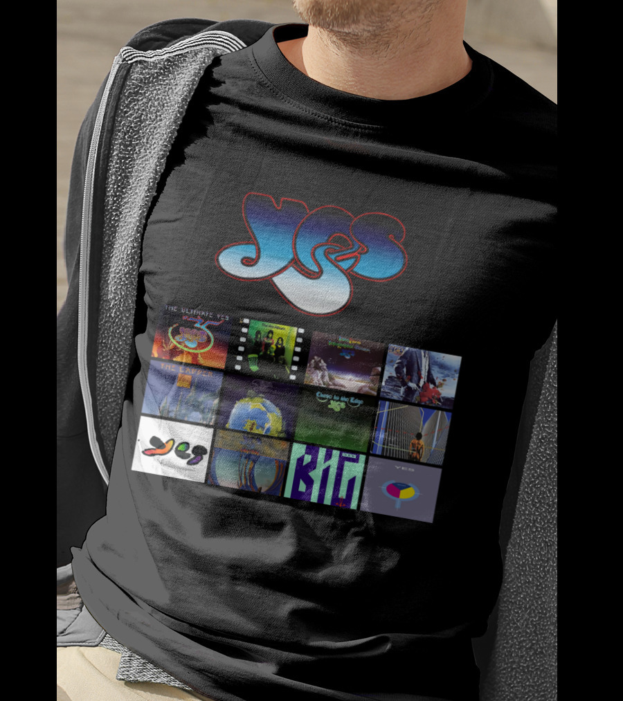 Yes Band Album Collection Highlights Classic Covers And Iconic T-Shirt