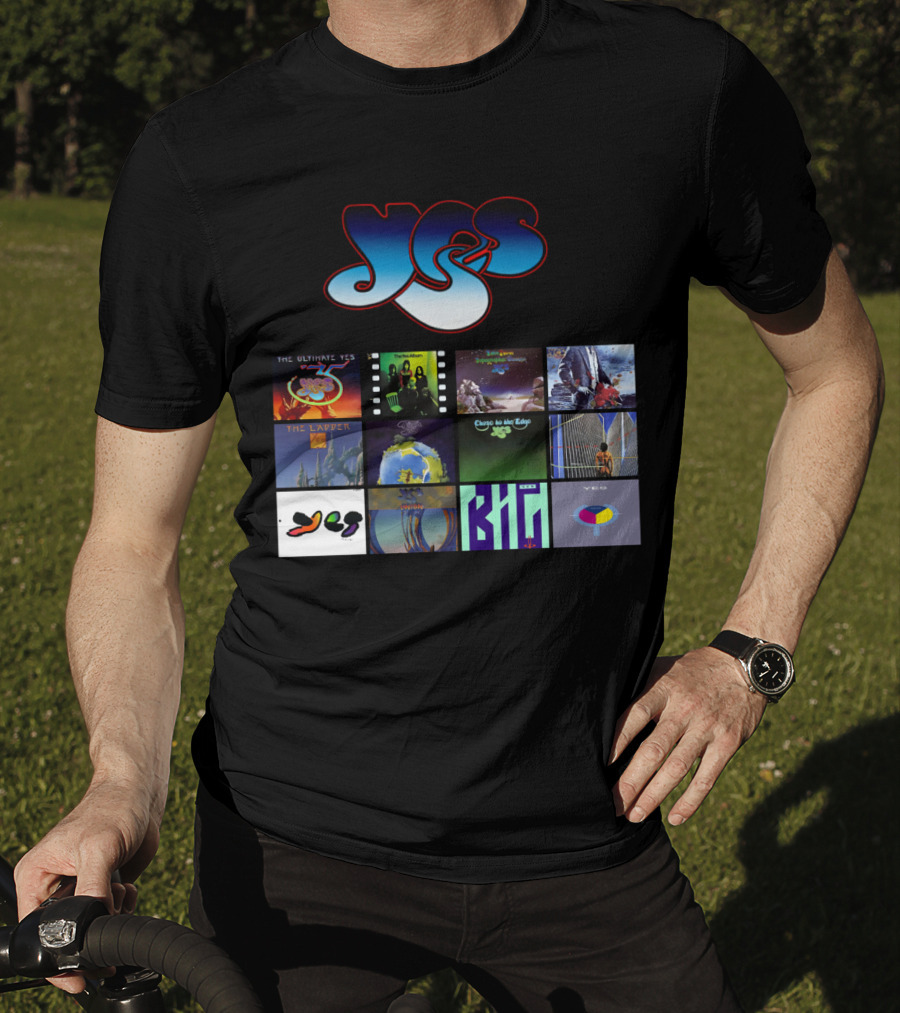 Yes Band Album Collection Highlights Classic Covers And Iconic T-Shirt