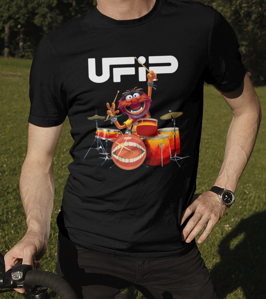 The Muppet Show Animal Playing Drums UFIP T-Shirt