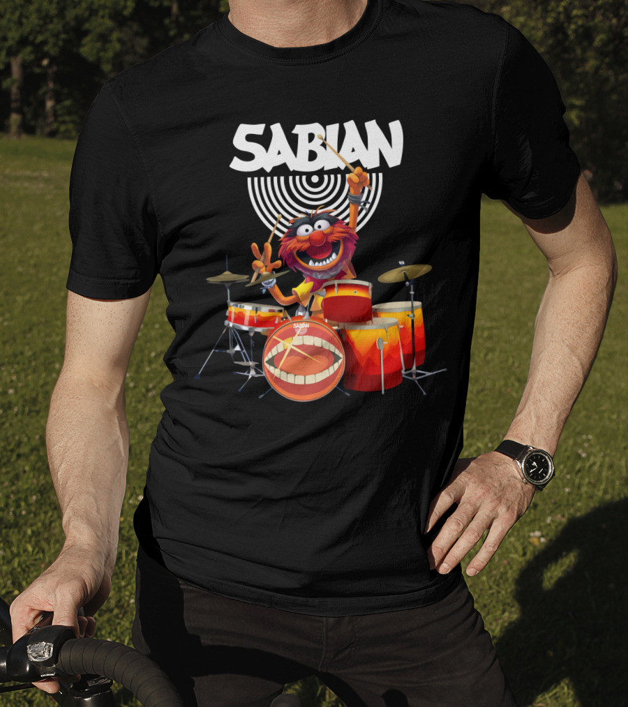 The Muppets Animal Sabian Drums T-Shirt