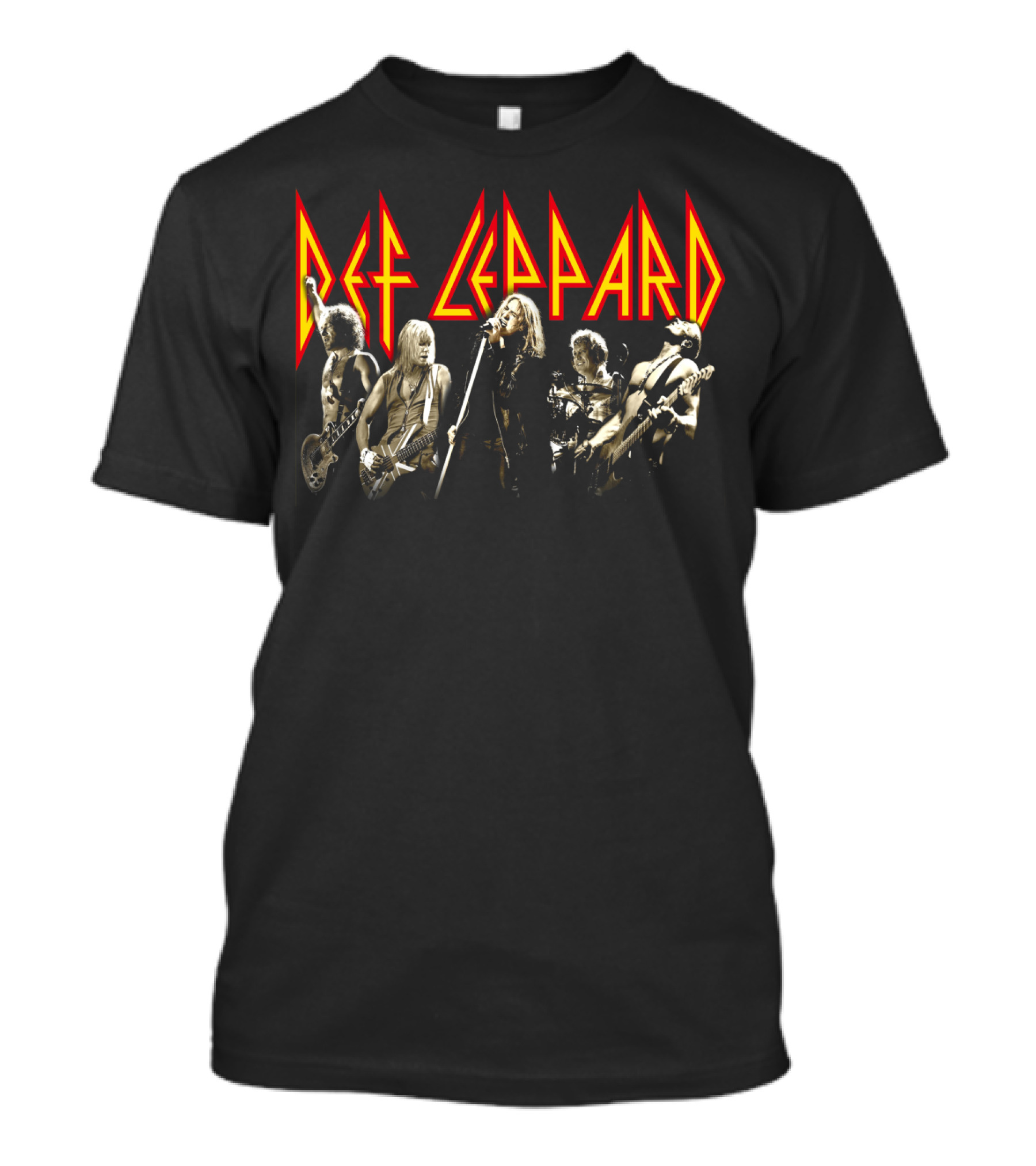 Def Leppard Band Members Performing T-Shirt