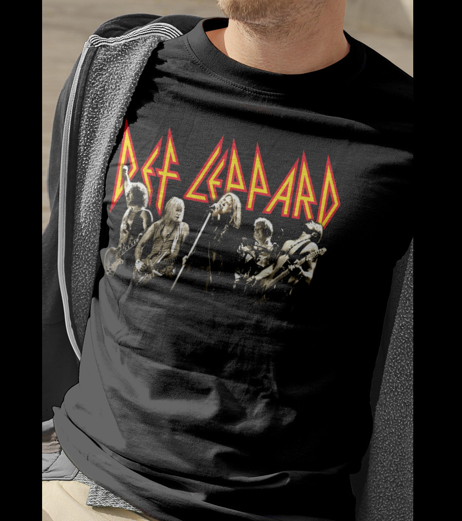 Def Leppard Band Members Performing T-Shirt