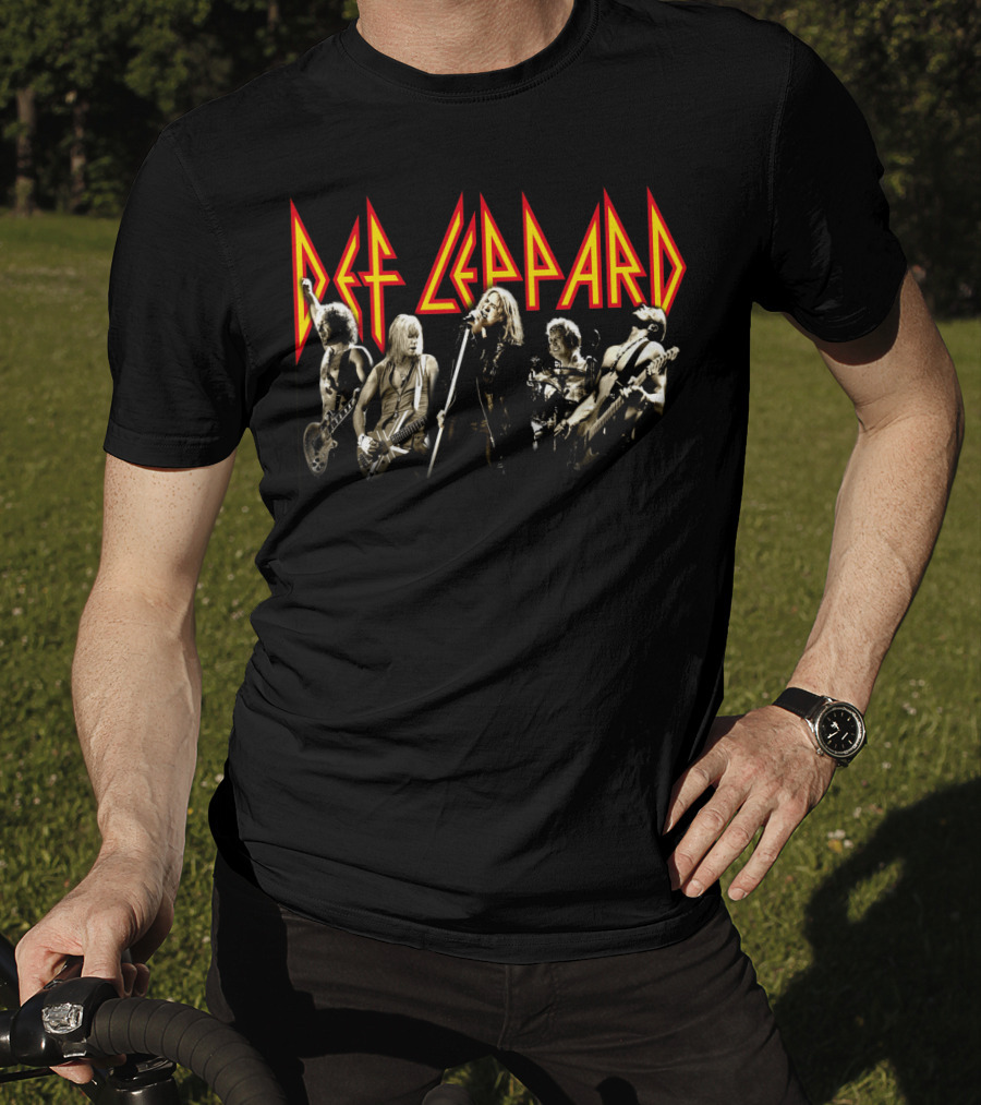 Def Leppard Band Members Performing T-Shirt