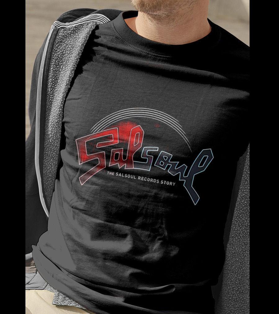 Salsoul Records Iconic Logo And The Salsoul Records Story Text T-Shirt