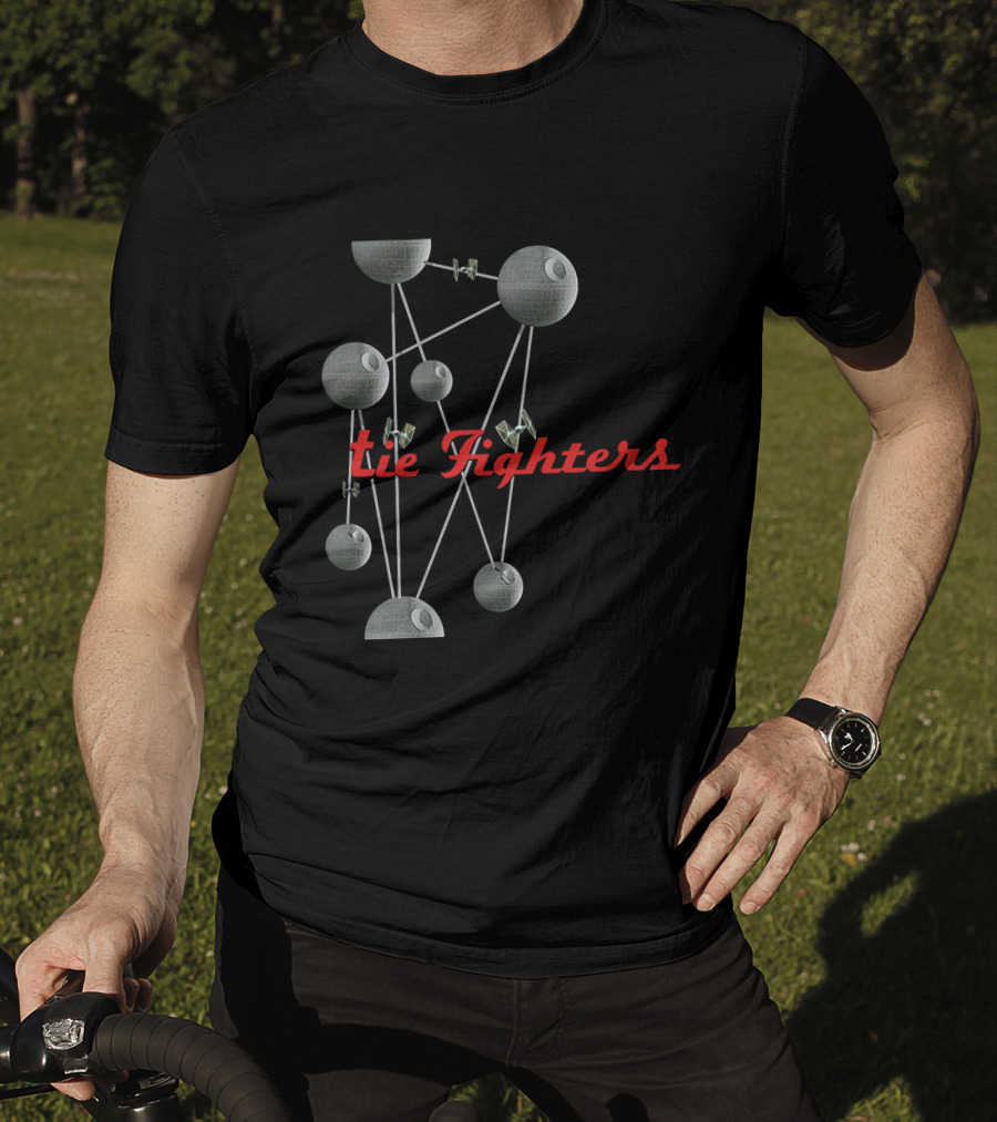 Tie Fighters Death Star Network T-Shirt