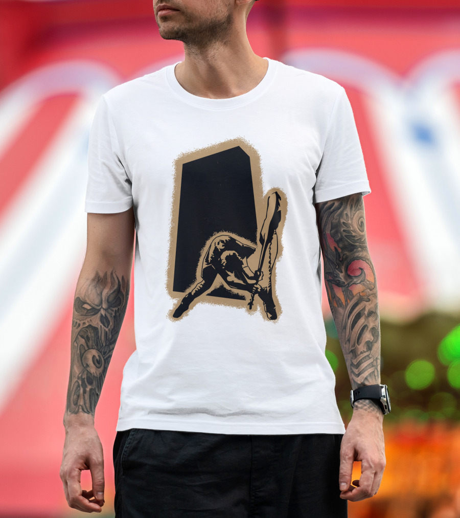 London Calling T.Rex Dinosaur Guitar Smash Iconic T-Shirt