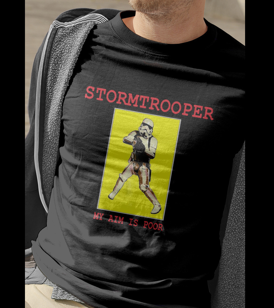 Stormtrooper My Aim Is Poor T-Shirt