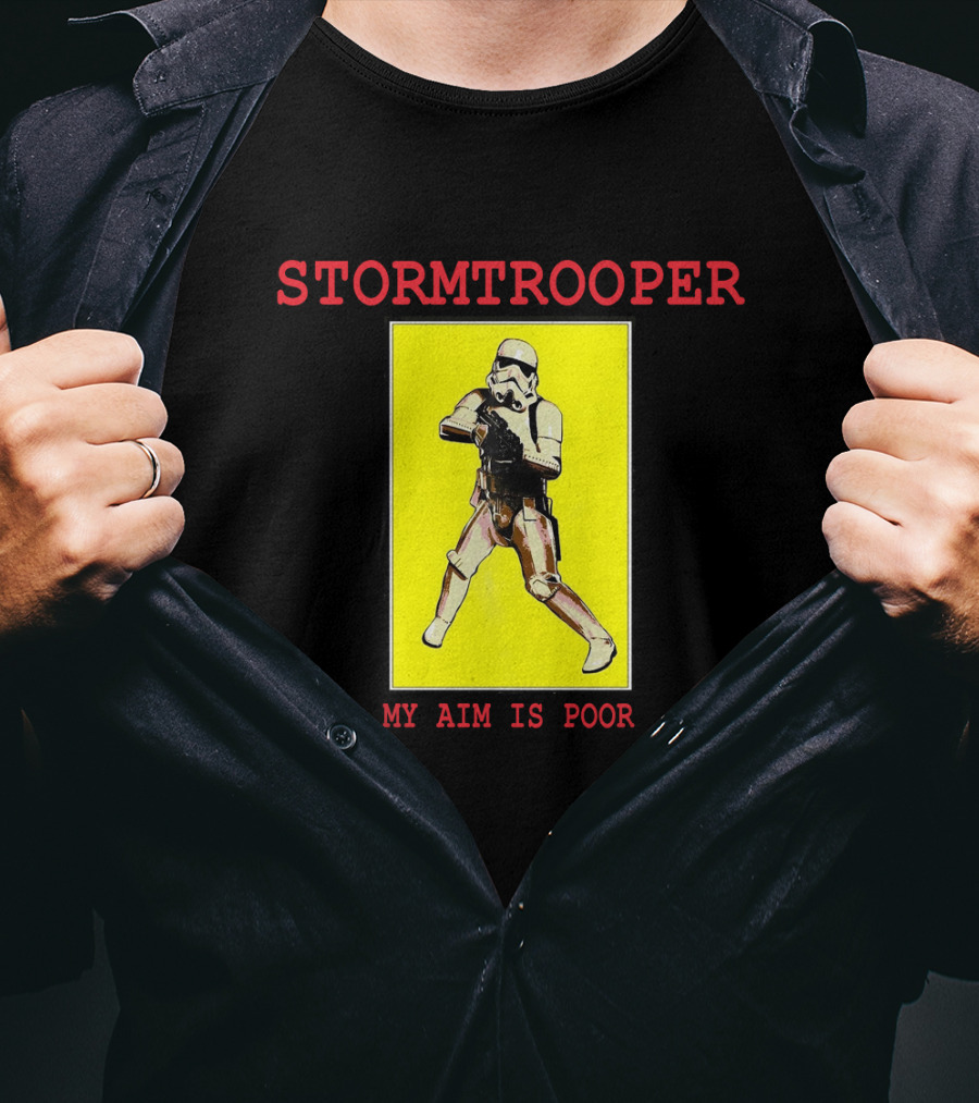 Stormtrooper My Aim Is Poor T-Shirt