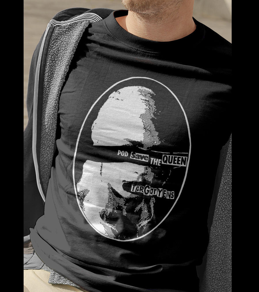 Pod Save The Queen Targaryens Oval T-Shirt