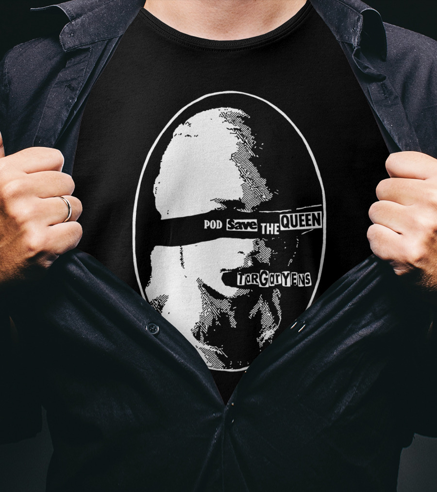 Pod Save The Queen Targaryens Oval T-Shirt