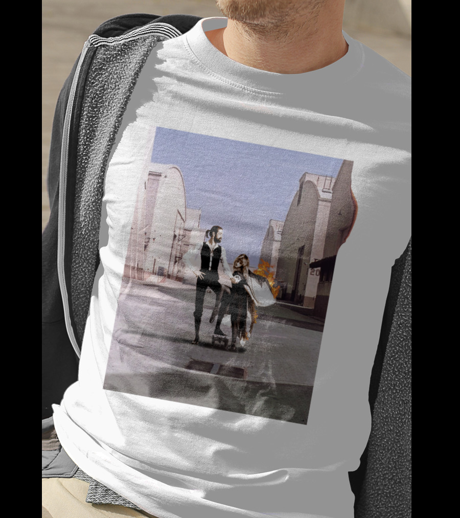 Rumours Wish You Were Here Pink Floyd Fleetwood Mac Vintage Fusion T-Shirt