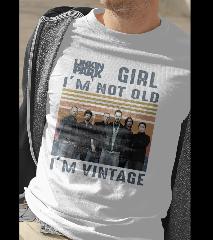Linkin Park Girl I'm Not Old I'm Vintage T-Shirt