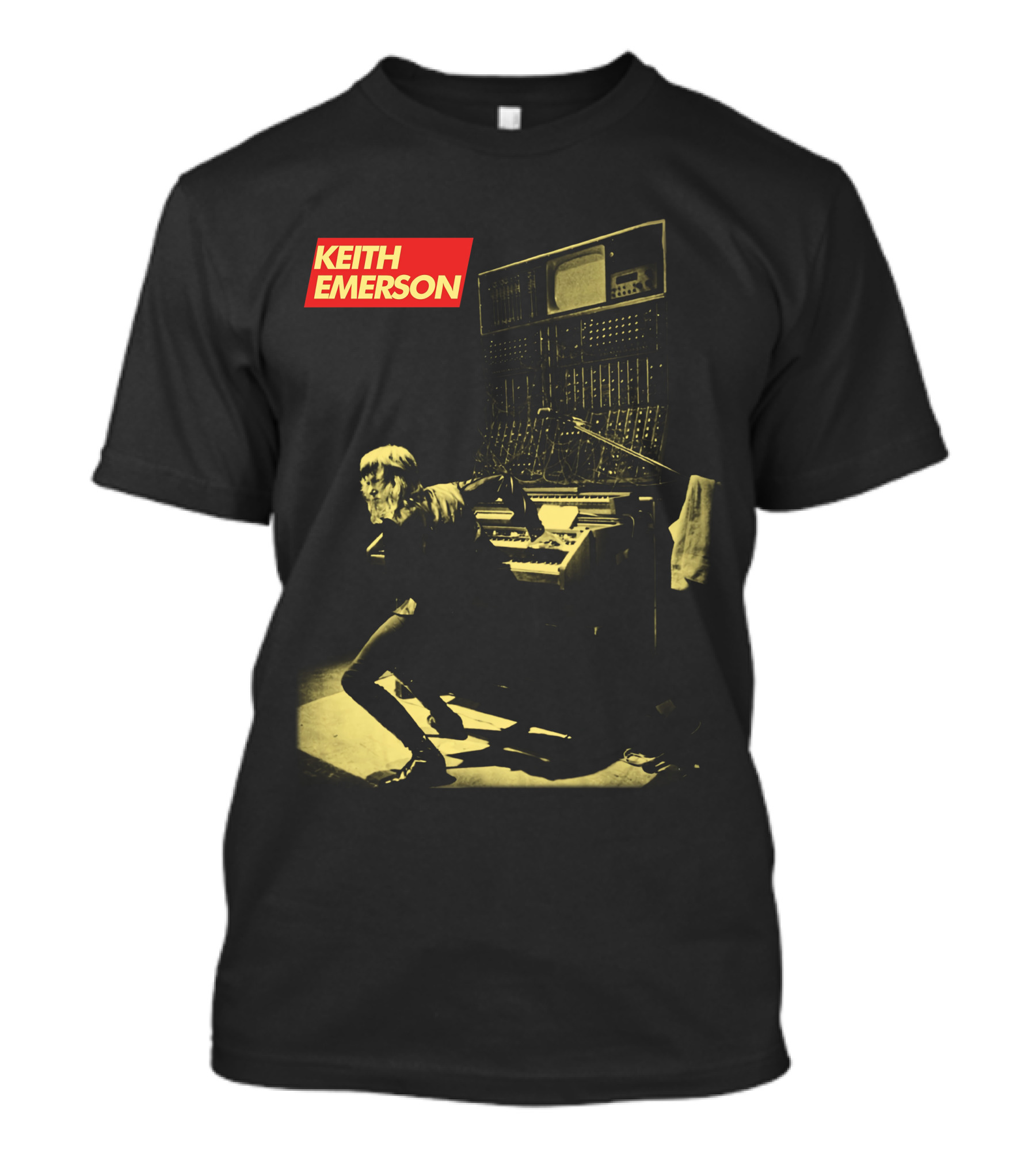 Keith Emerson Vintage Synthesizer Performance T-Shirt