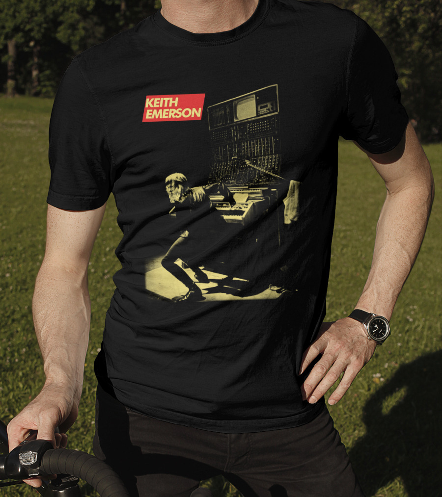 Keith Emerson Vintage Synthesizer Performance T-Shirt