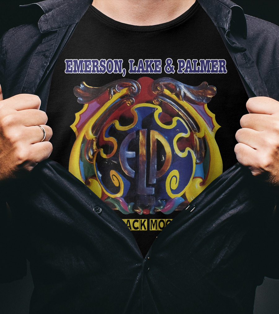 Emerson, Lake And Palmer Black Moon ELP T-Shirt