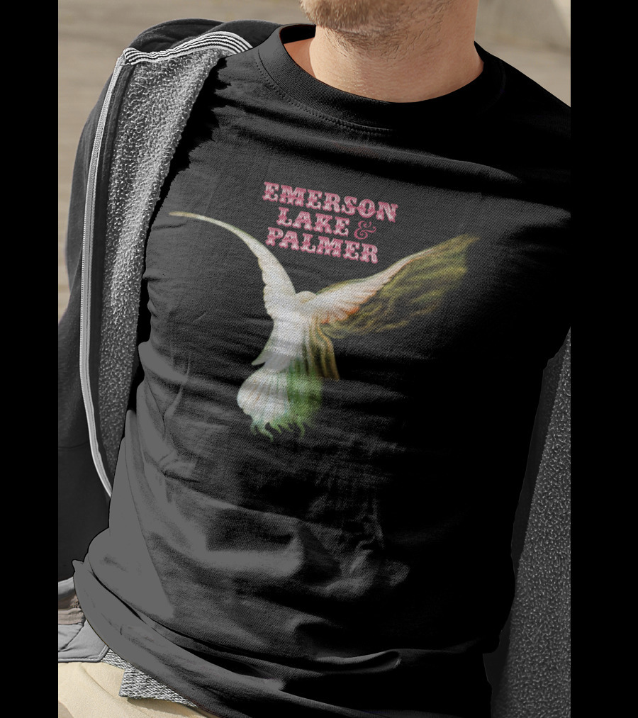 Emerson Lake And Palmer Flying Dove T-Shirt