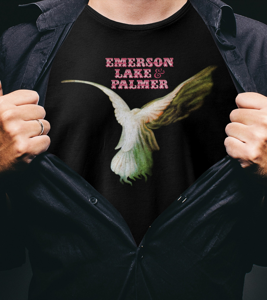 Emerson Lake And Palmer Flying Dove T-Shirt