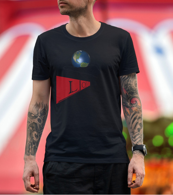 Premium T-Shirt: The World In Our Hands Love Earth Balloon Silhouette Shadow T-Shirt The World In Our Hands Love Earth Balloon Silhouette Shadow T-Shirt