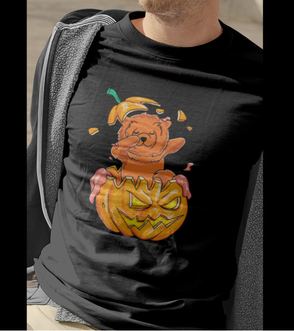 Chow Chow Dabbing Halloween Pumpkin Breakout Dab T-Shirt