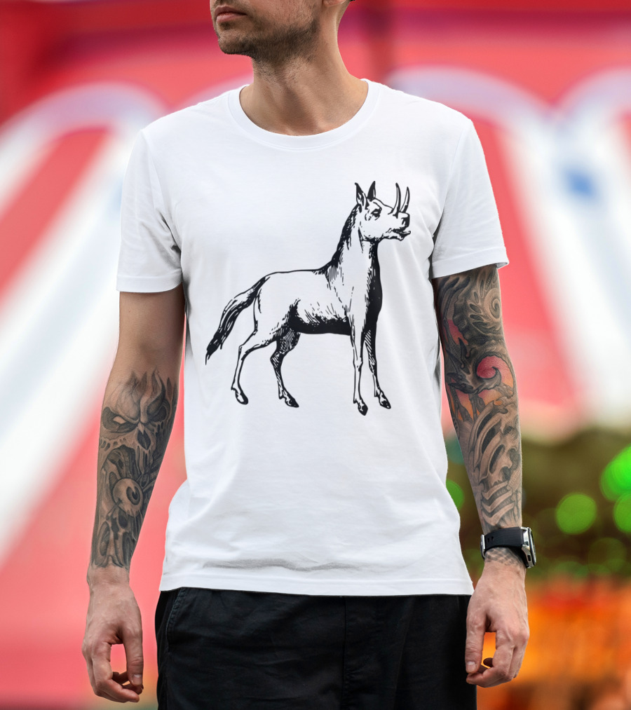 Hallowee Unicorn Rhinoceros Fusion T-Shirt
