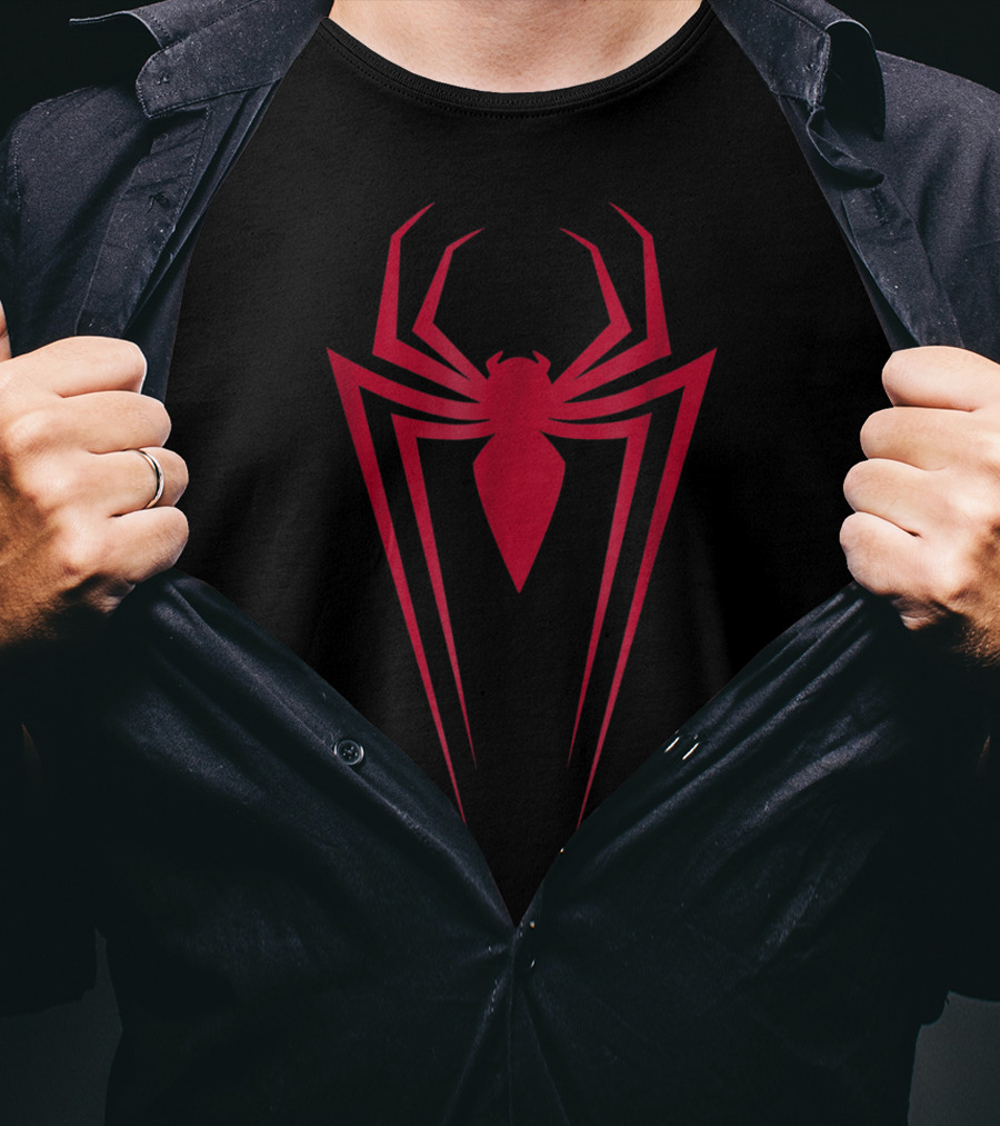 Spider Man Red Emblem T-Shirt