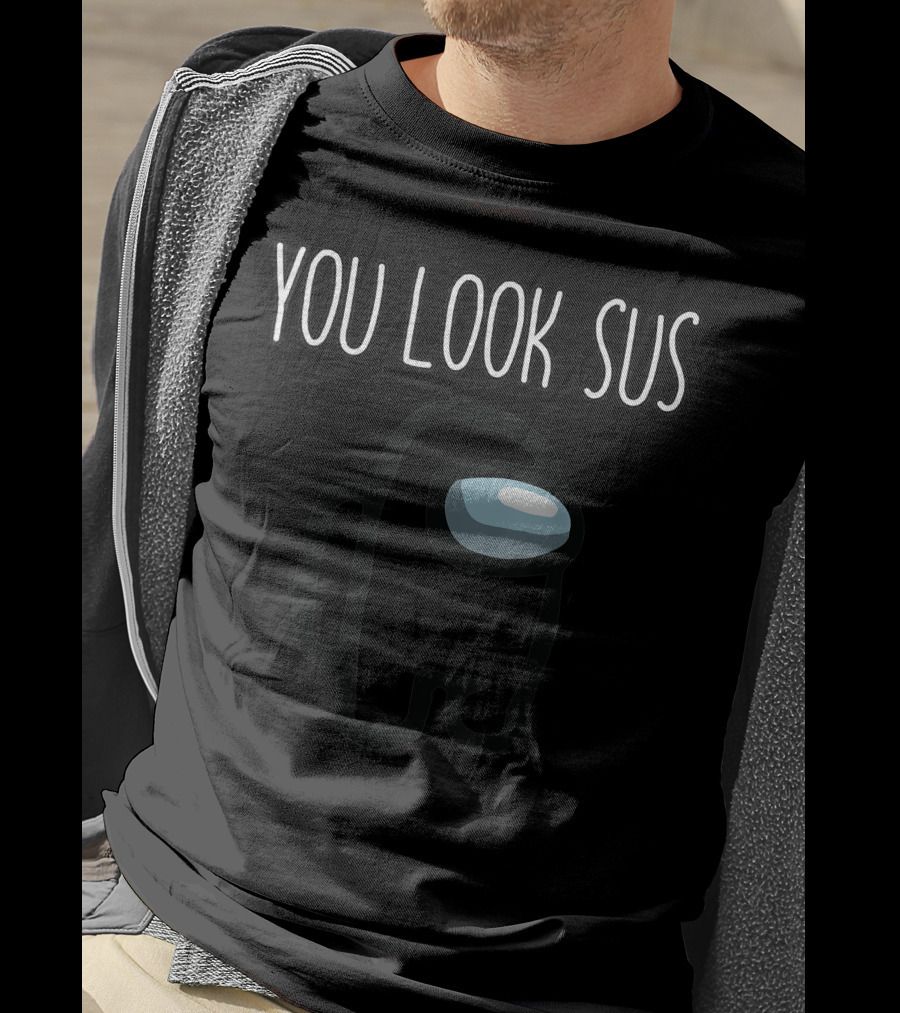 You Look Sus Among Us Game Crewmate T-Shirt