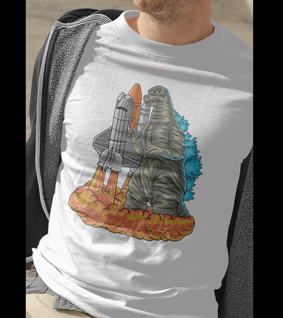 Rudal Zilla Rocket Monster Fusion T-Shirt